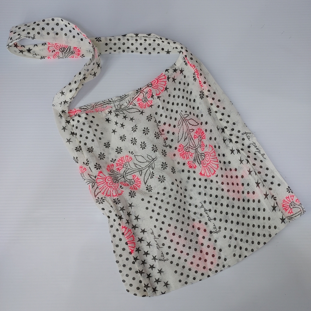 Free People Reusuable Fabric Shopping Bag Tote